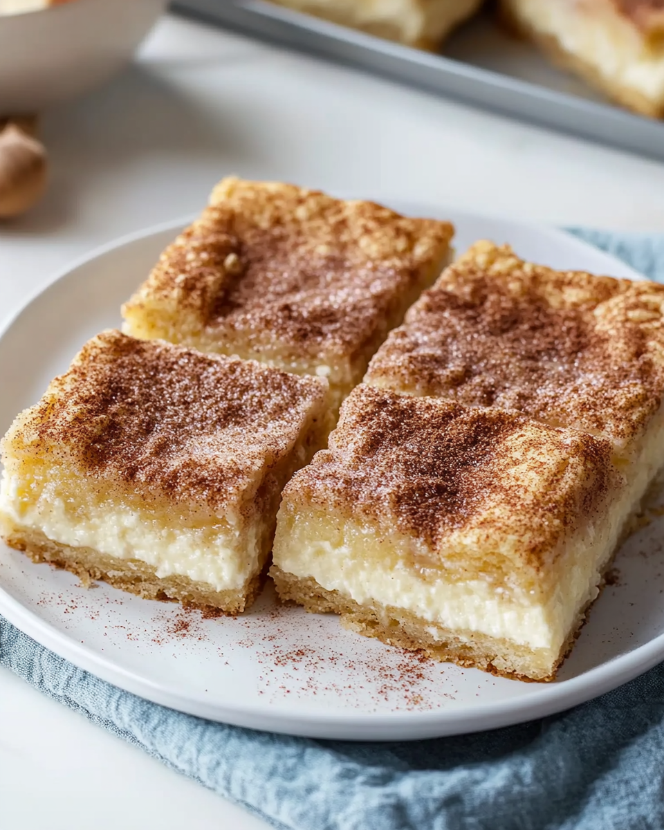 Churro Cheesecake Bars