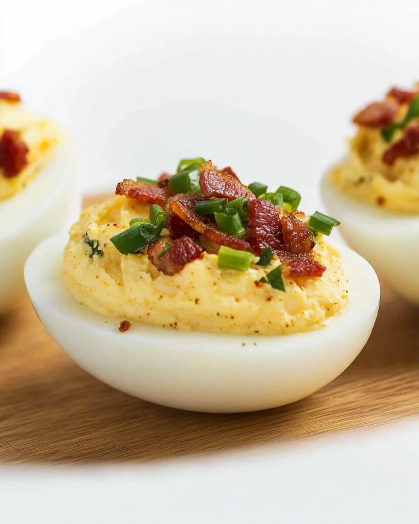 Bacon Jalapeño Deviled Eggs