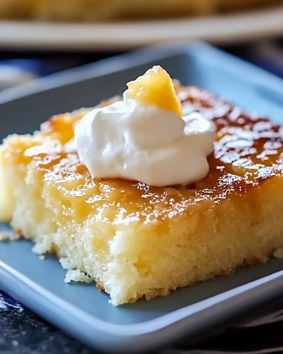 2-Ingredient Pineapple Cake
