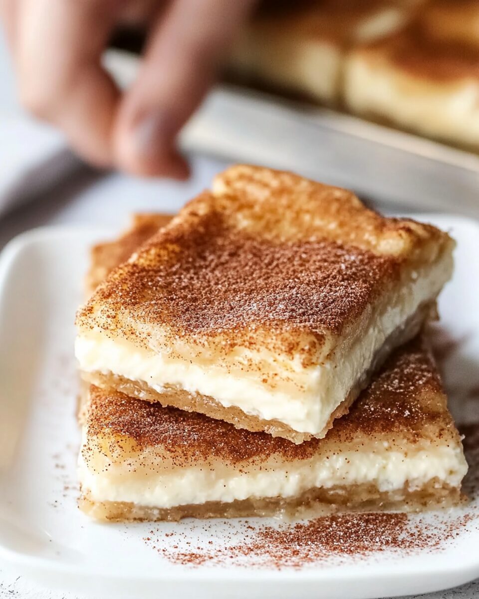 Churro Cheesecake Bars