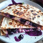 Blueberry Breakfast Quesadilla