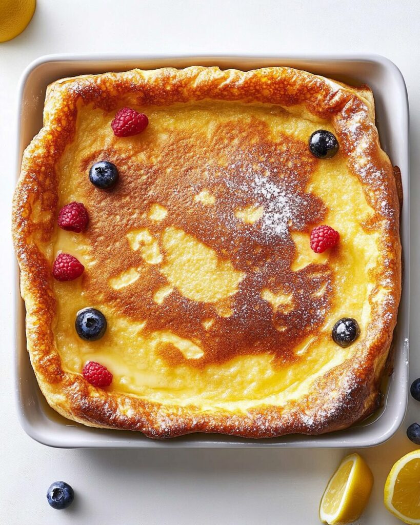 Baked German Pancake