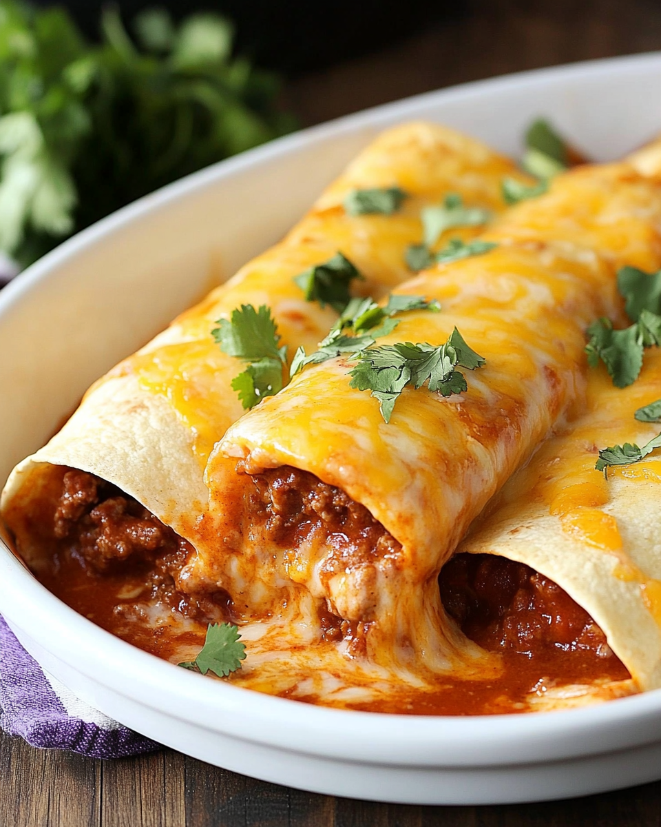 Beef Enchiladas