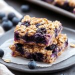 Blueberry Oatmeal Breakfast Bars