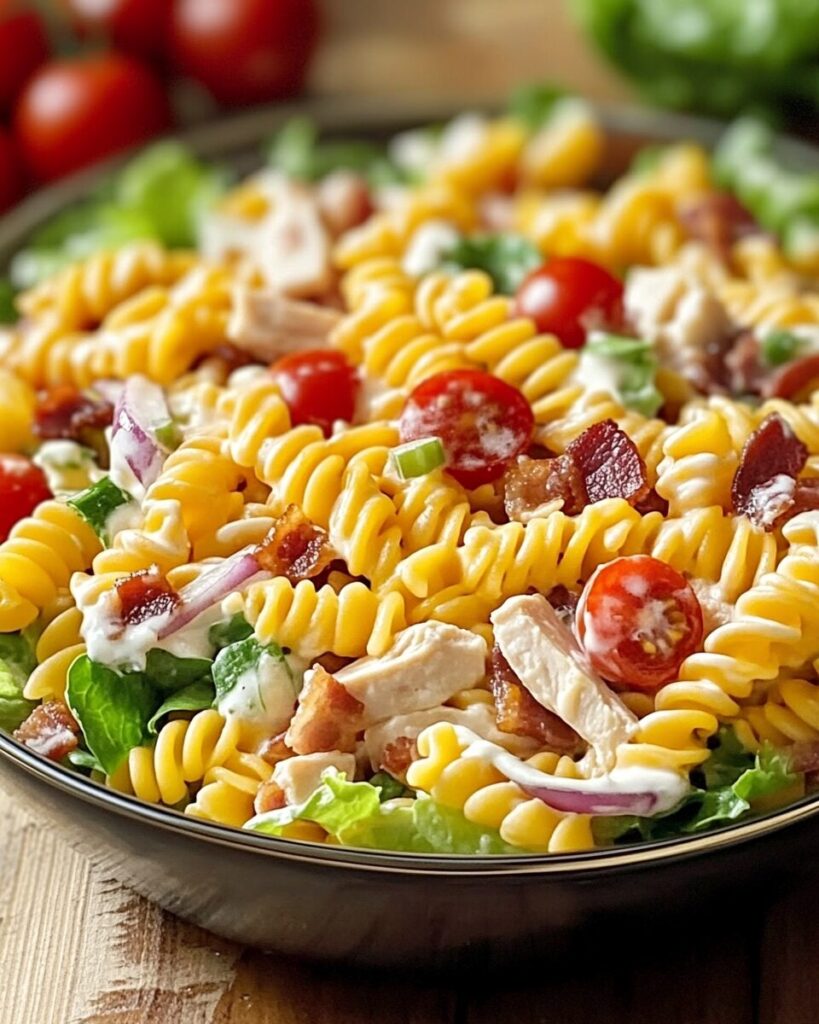 Club Sandwich Pasta Salad