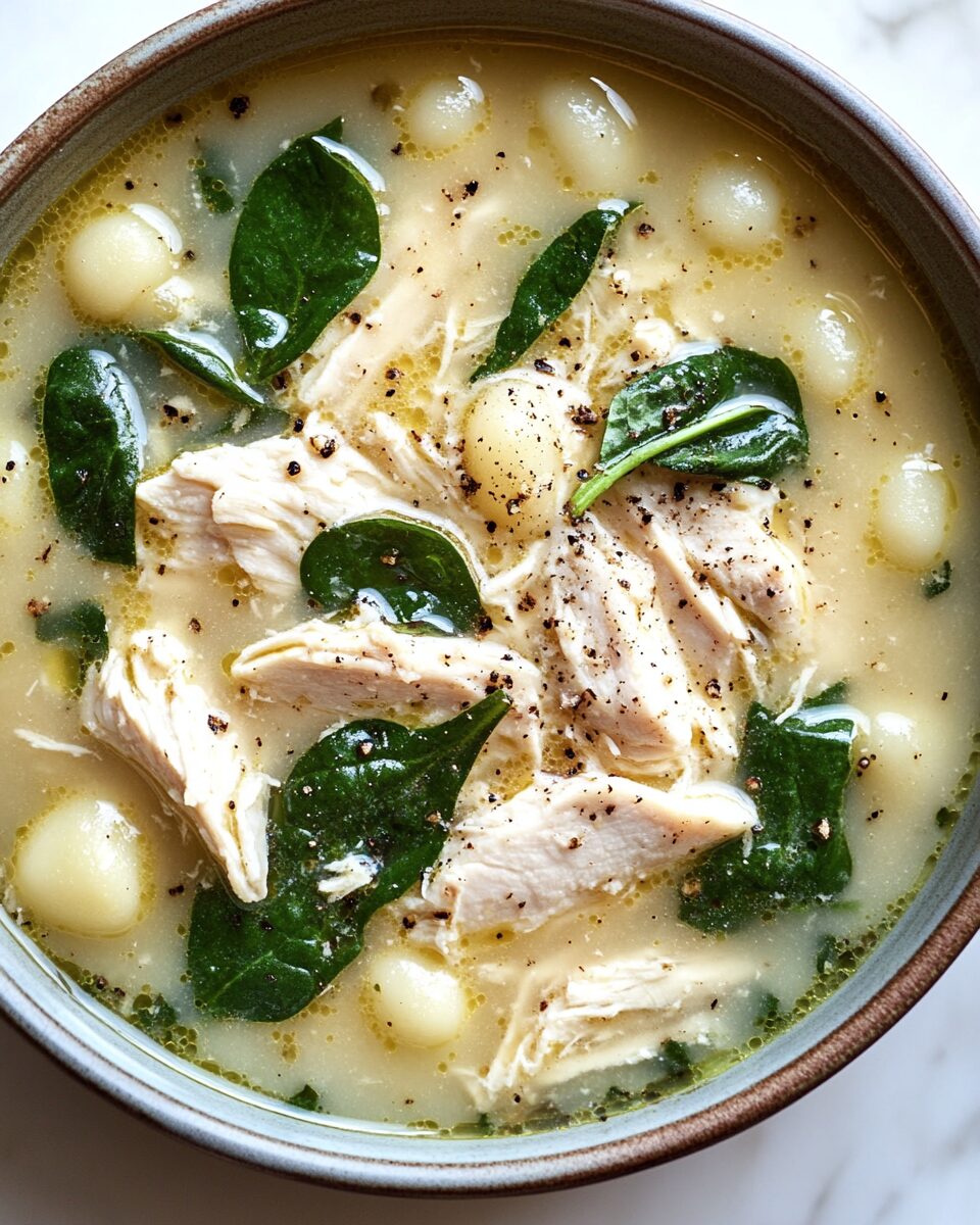 Crockpot Chicken Gnocchi Soup