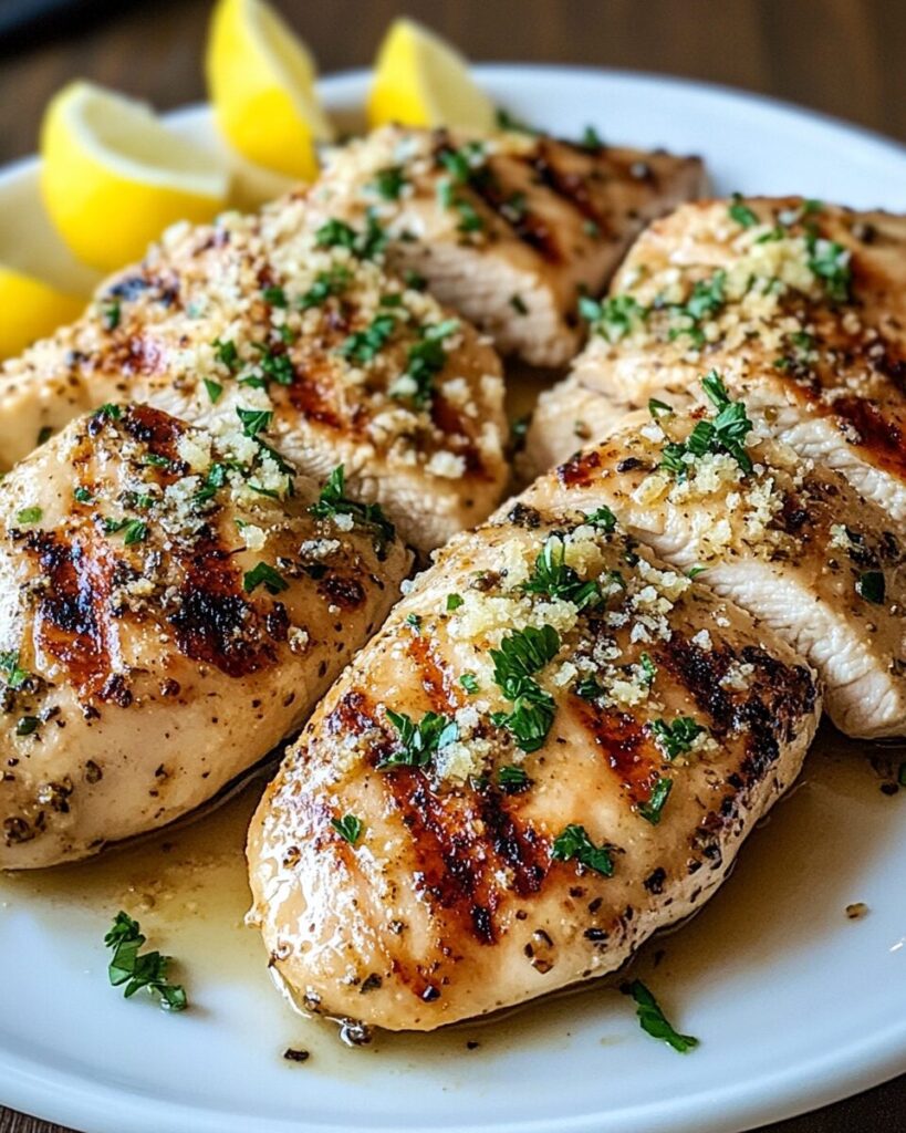 Garlic Parmesan Grilled Chicken