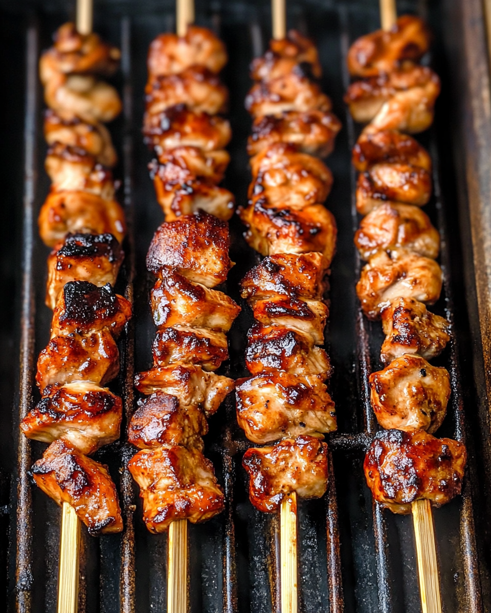 Grilled Chicken Skewers