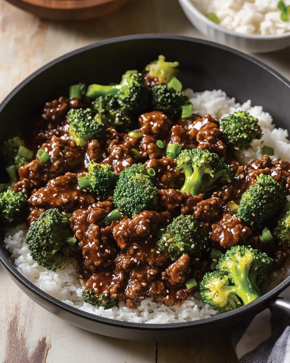 Ground Beef and Broccoli Stir-Fry