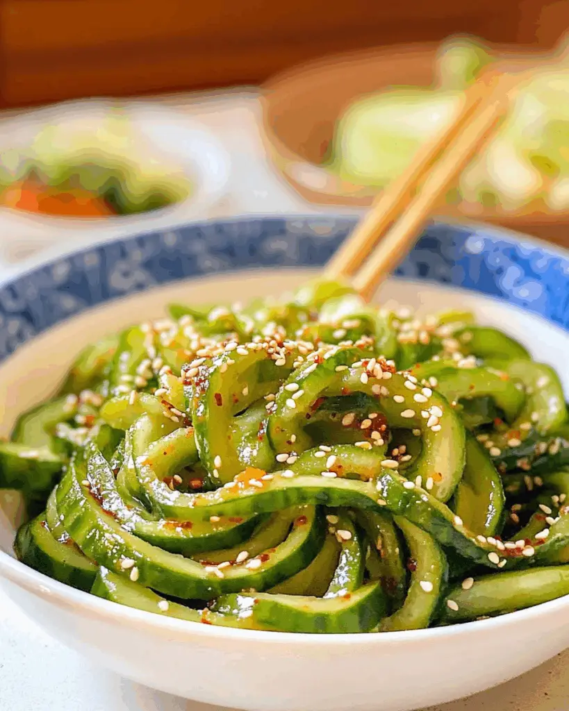 Korean Cucumber Salad
