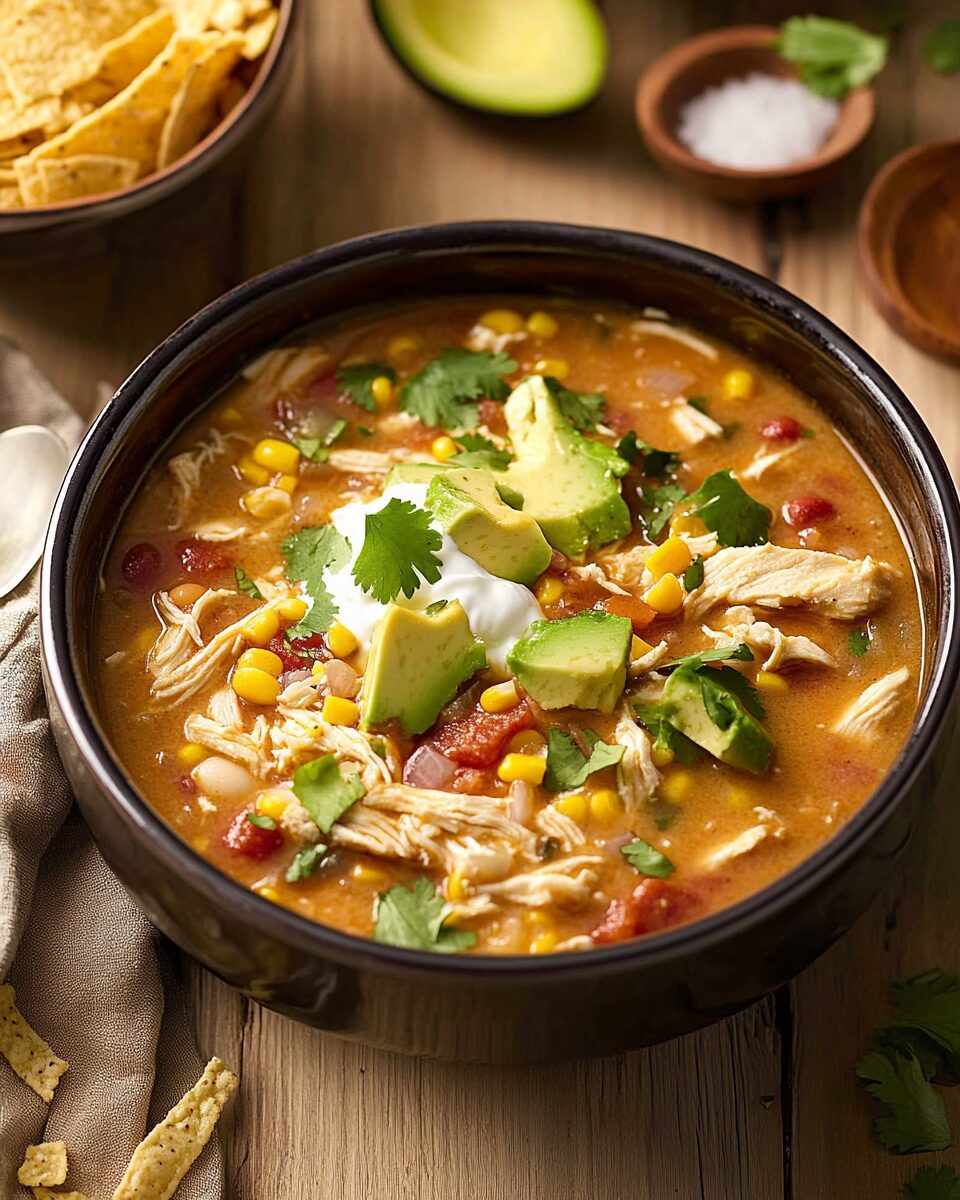 Slow Cooker White Chicken Chili