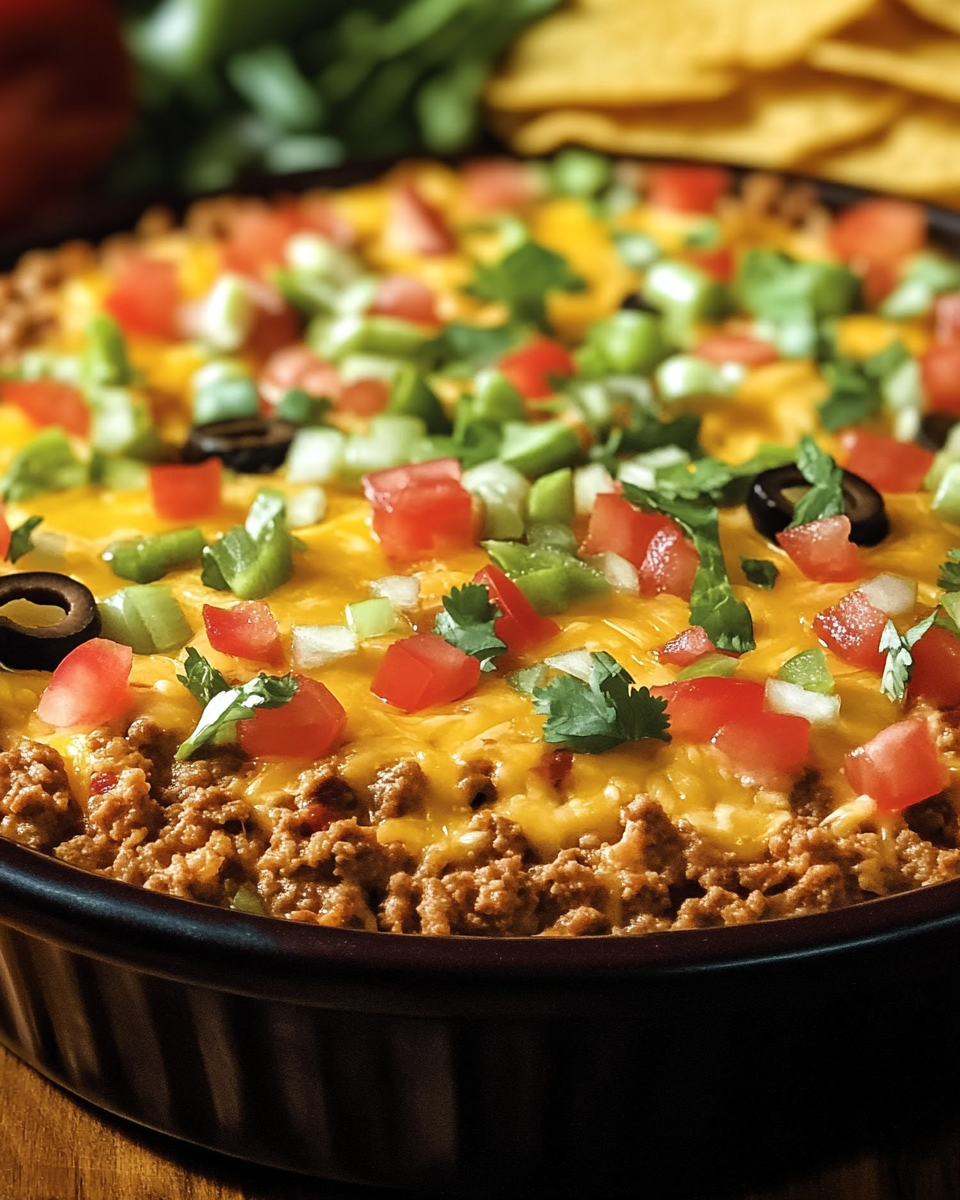 Cheesy Taco Dip