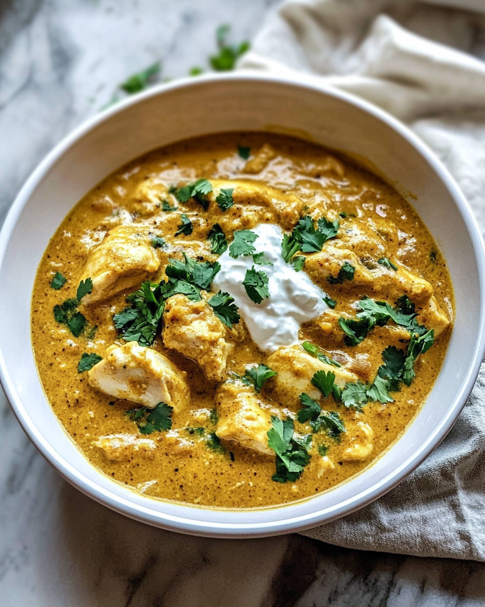 Slow Cooker Chicken Korma