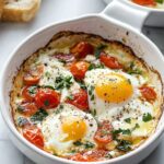 Baked Feta Eggs