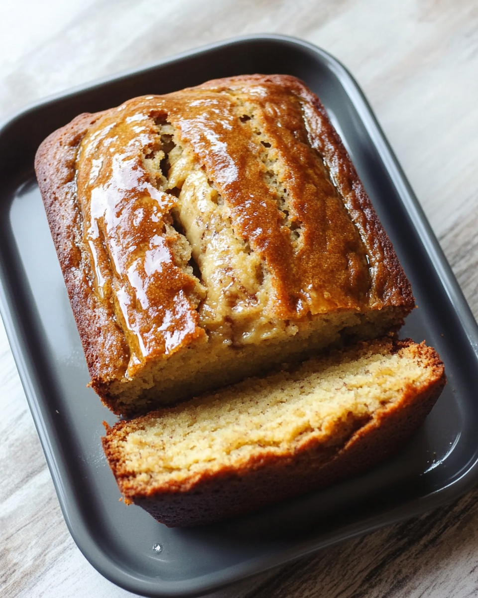 Honey Vanilla Banana Bread