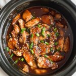 Crock Pot Bourbon Chicken