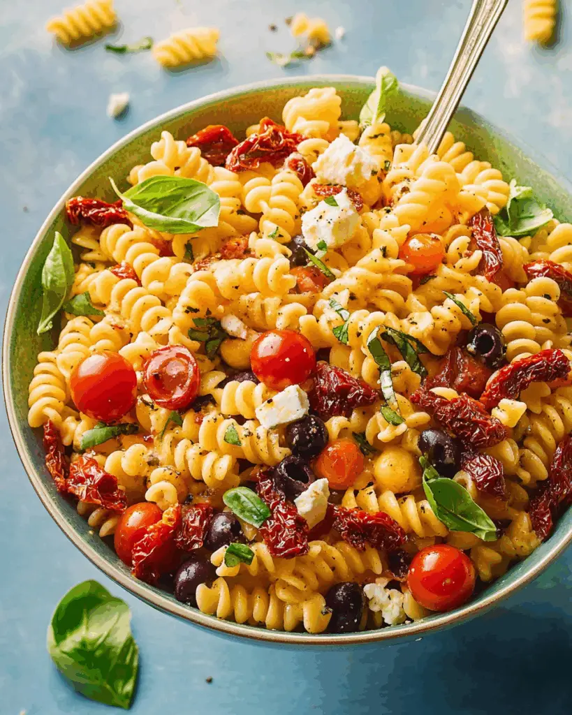 Sun-Dried Tomato Pasta Salad