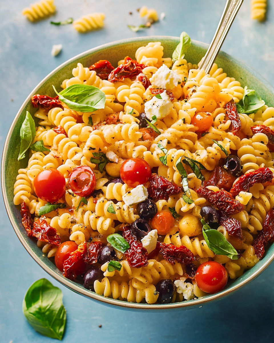 Sun-Dried Tomato Pasta Salad