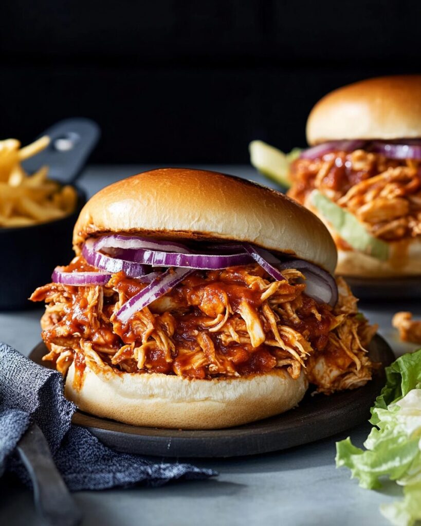 Crockpot BBQ Pulled Chicken
