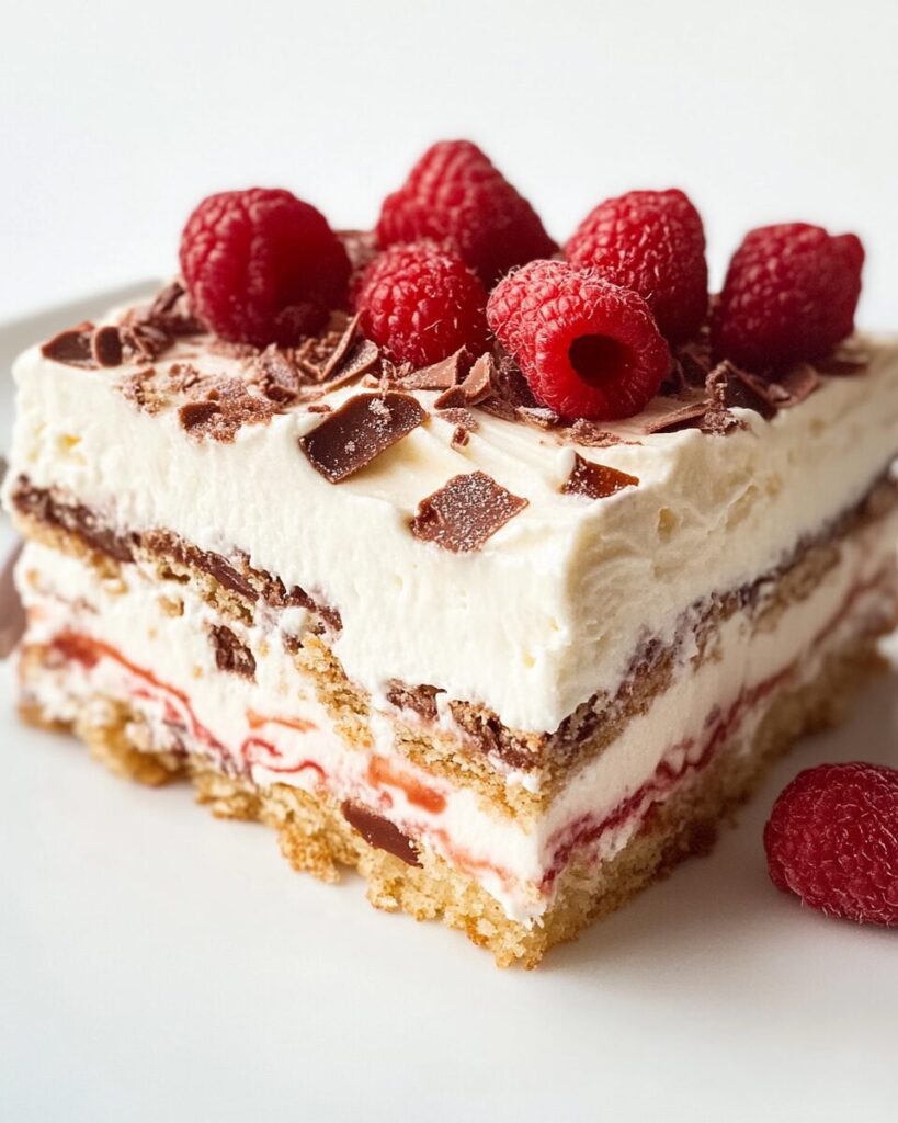 Chocolate Strawberry Icebox Cake