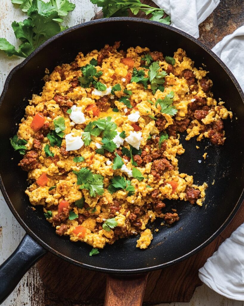 Chorizo and Eggs