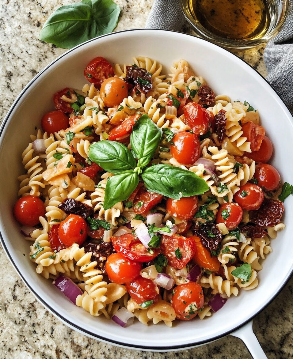 Bruschetta Pasta Salad