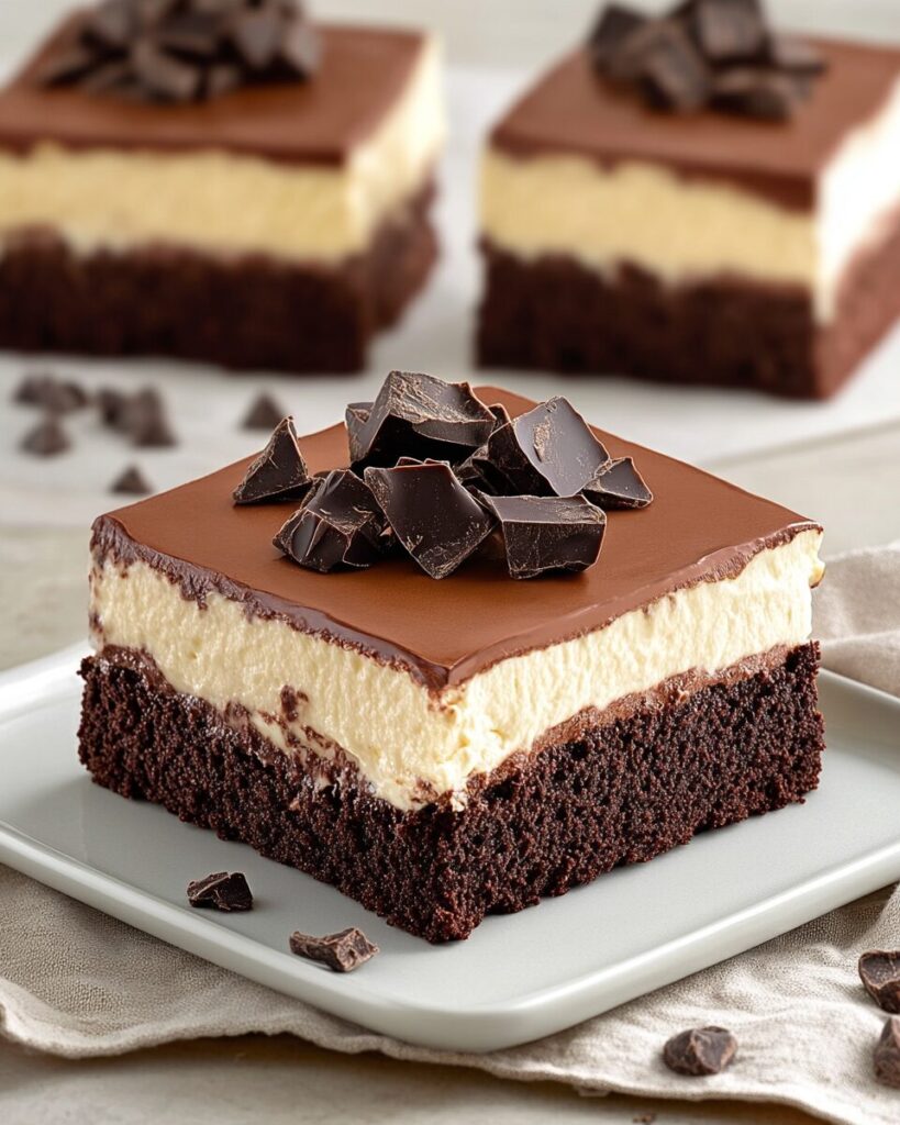 Chocolate Mousse Brownies