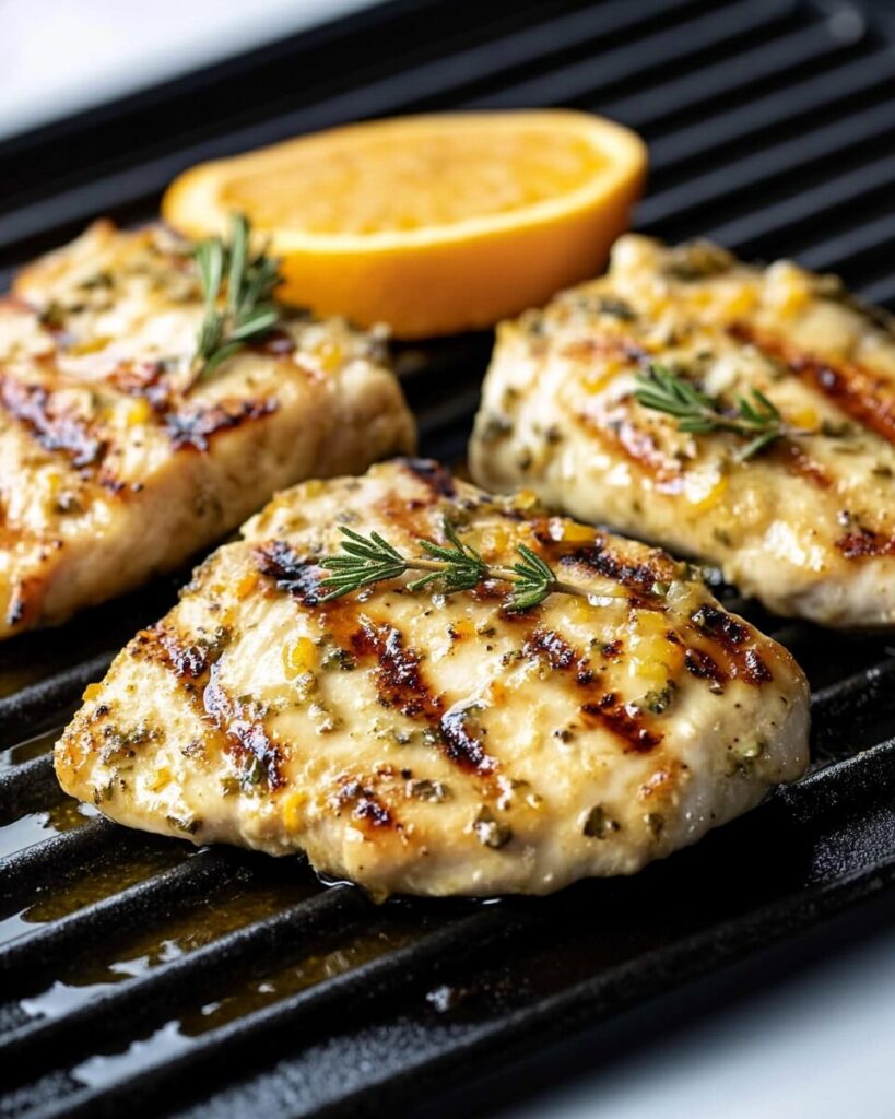 Grilled Citrus Chicken with Glaze