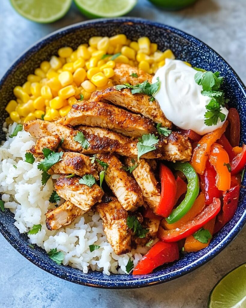 Chicken Fajita Bowl