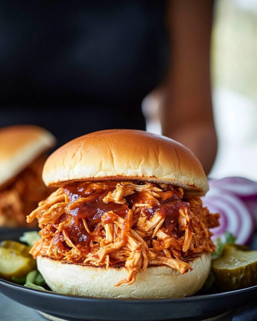 Crockpot BBQ Pulled Chicken