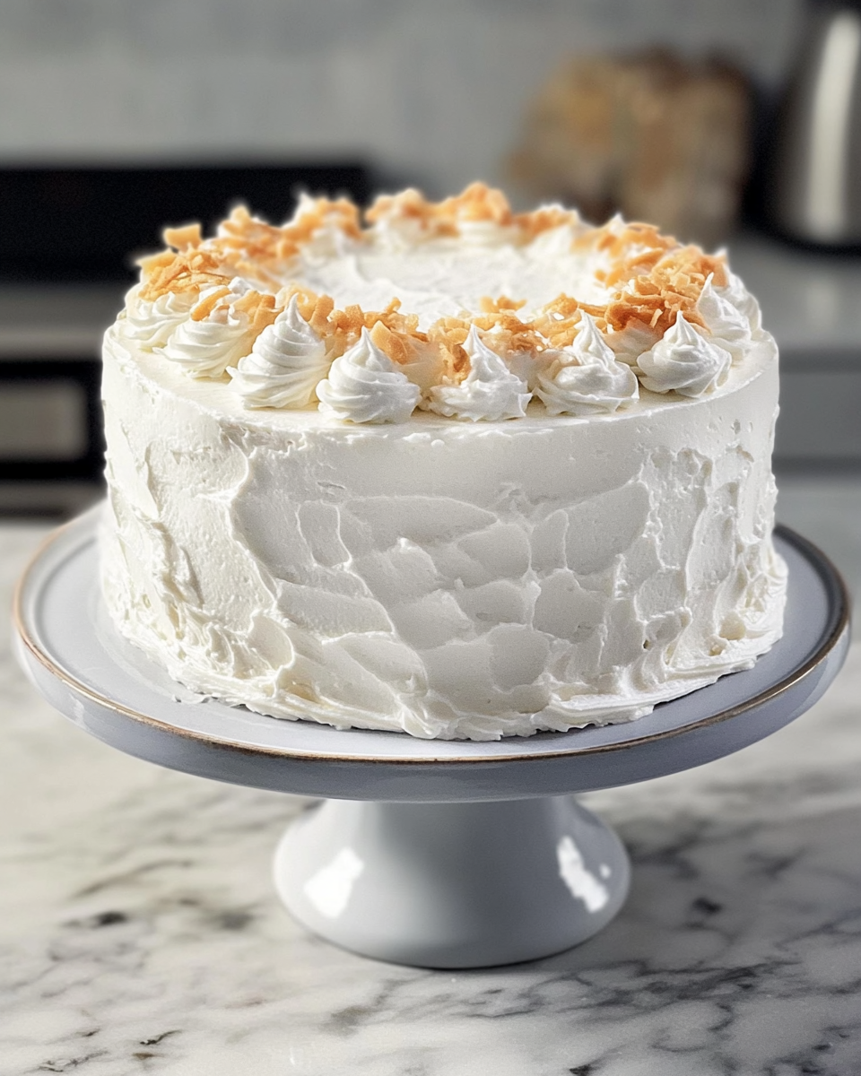 Coconut Cloud Cake