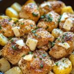 Garlic Parmesan Chicken and Potatoes