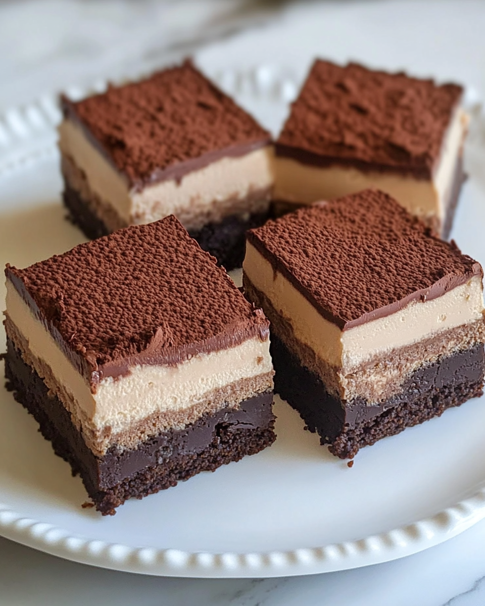 Chocolate Mousse Brownies