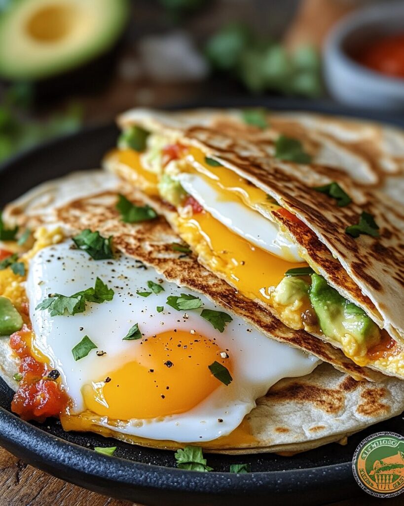 Fried Egg Quesadilla