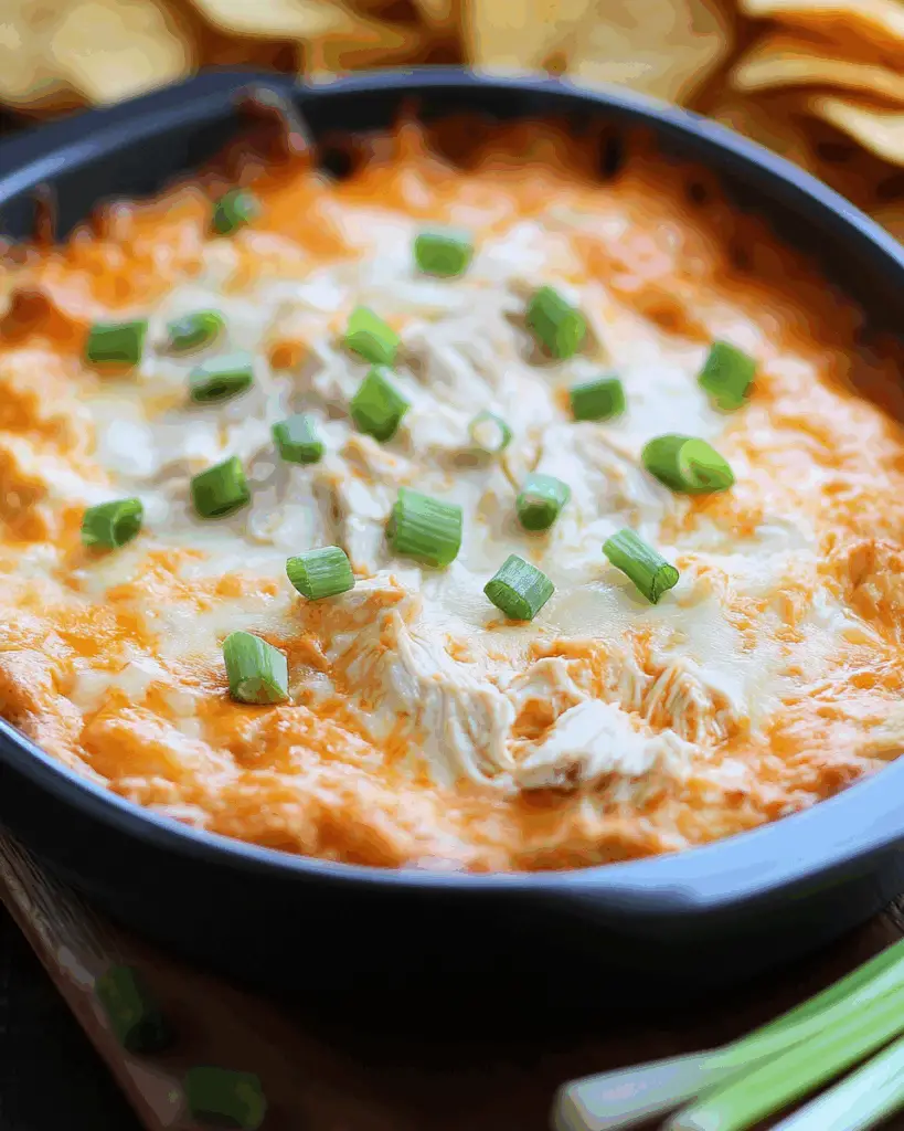 Baked Buffalo Chicken Dip
