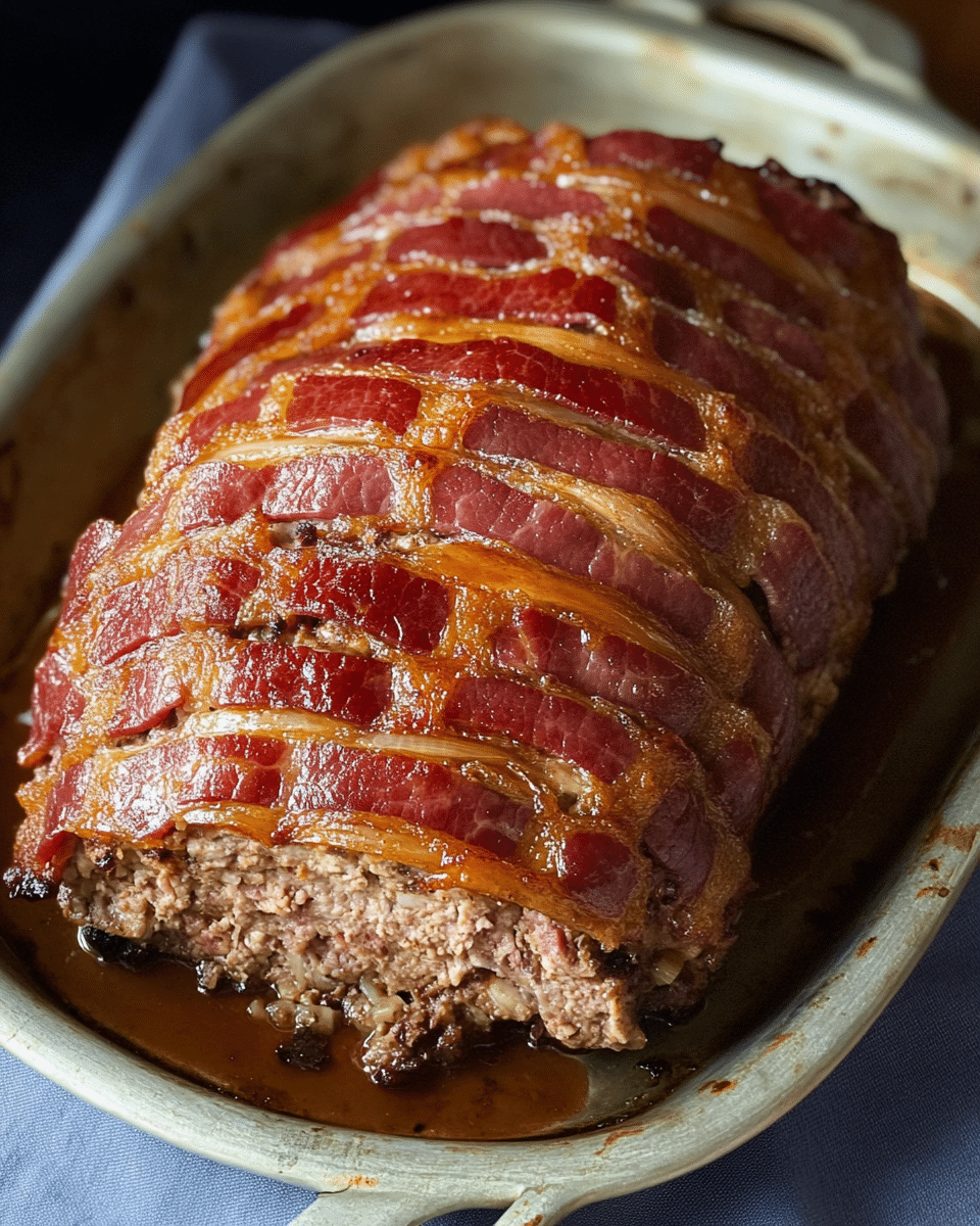Bacon-Wrapped Meatloaf