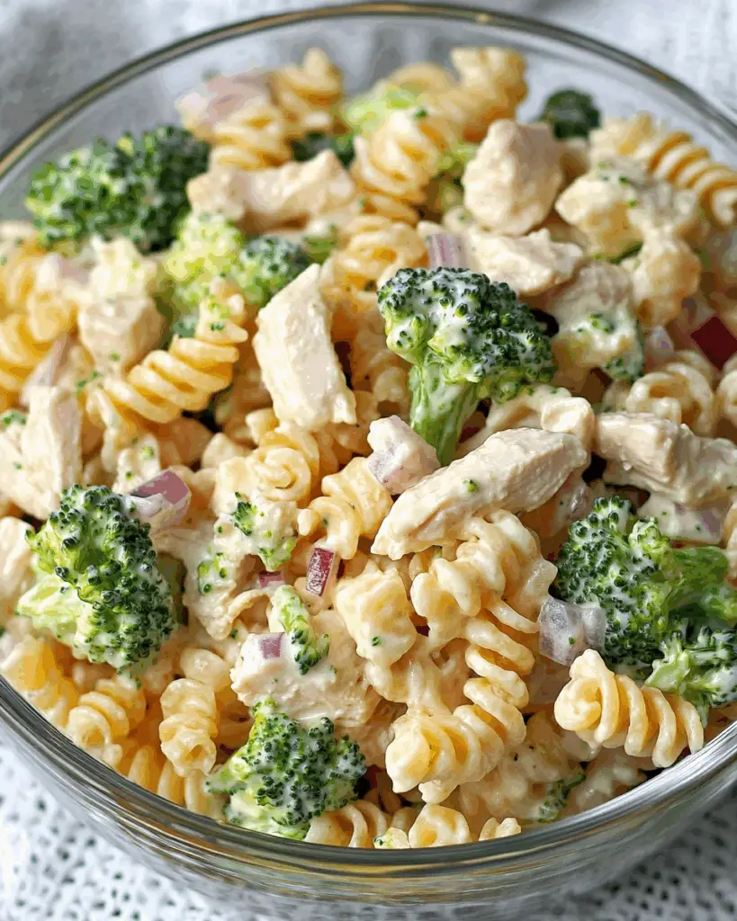 Chicken Broccoli Pasta Salad