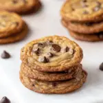 Crispy Chocolate Chip Cookies