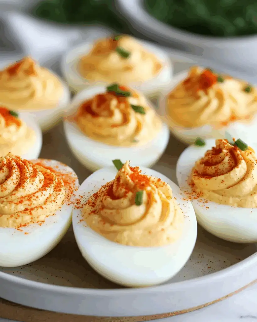 Deviled Eggs with Ground Mustard