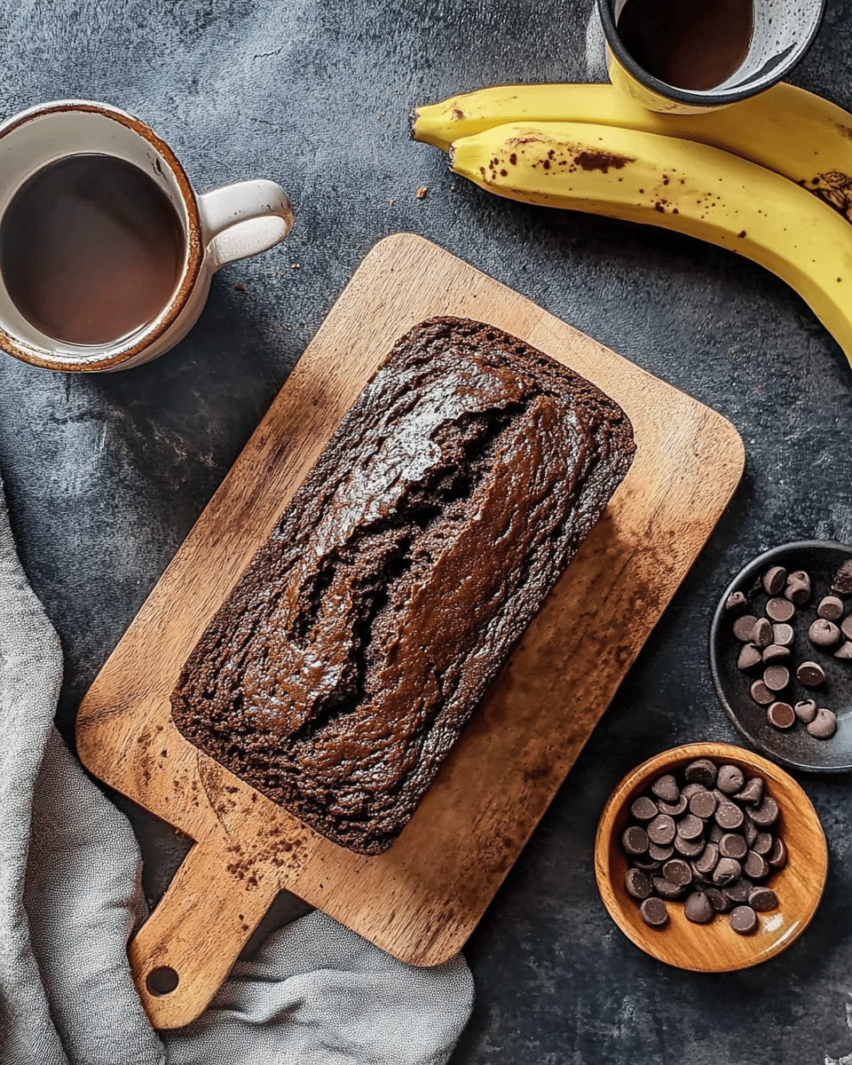 Chocolate Espresso Banana Bread