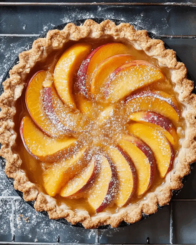 Peach Tart