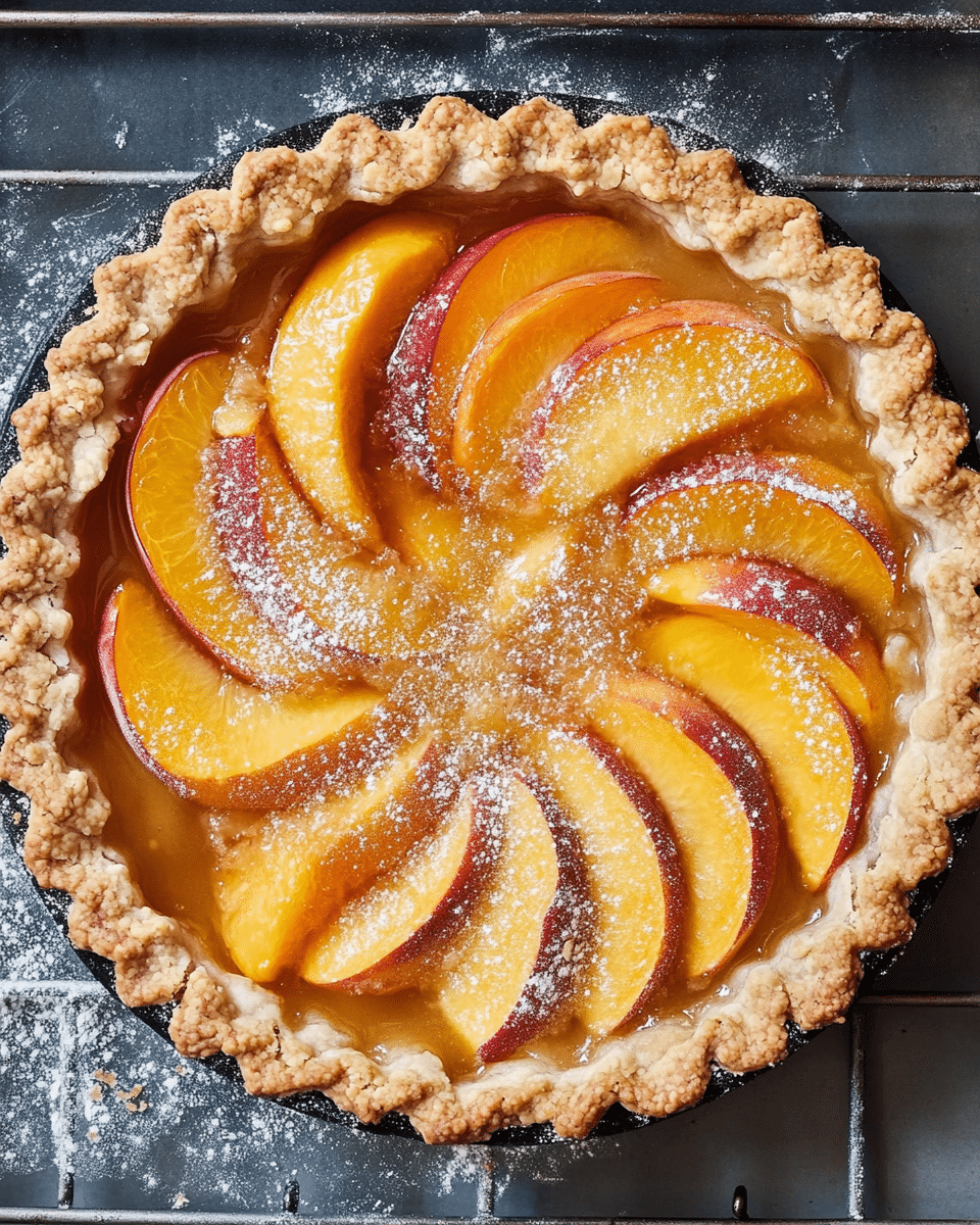 Peach Tart