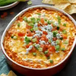 Seven-Layer Buffalo Chicken Dip