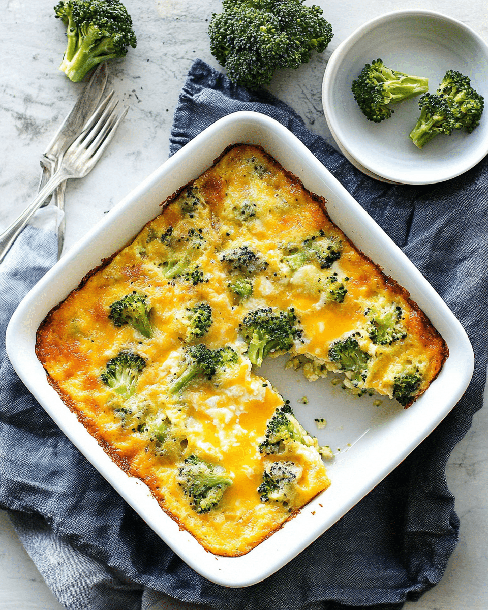 Broccoli Egg Bake