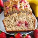 Banana Strawberry Bread