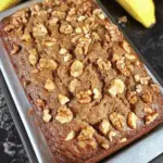 Moist Starbucks-Style Banana Bread with Crunchy Walnuts