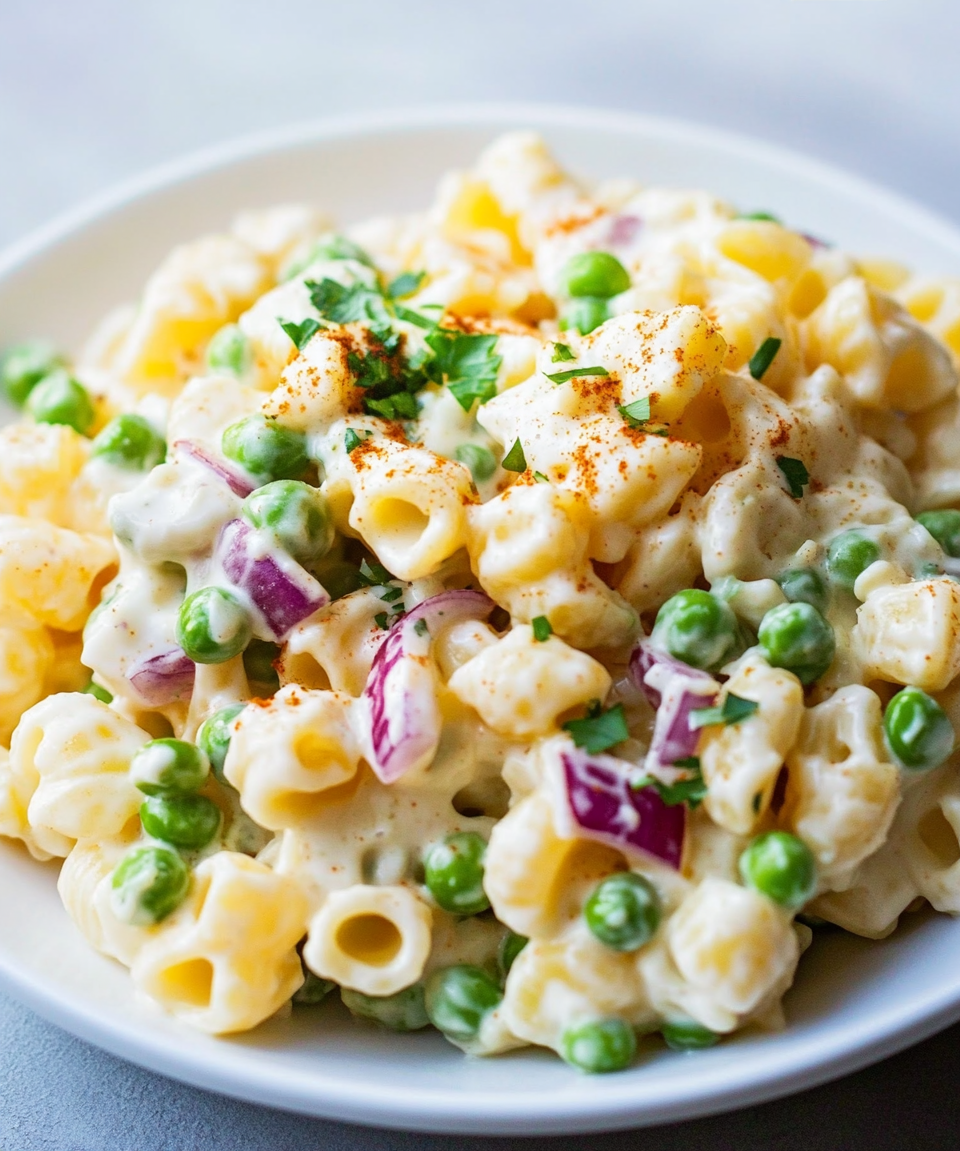 Pea Pasta Salad