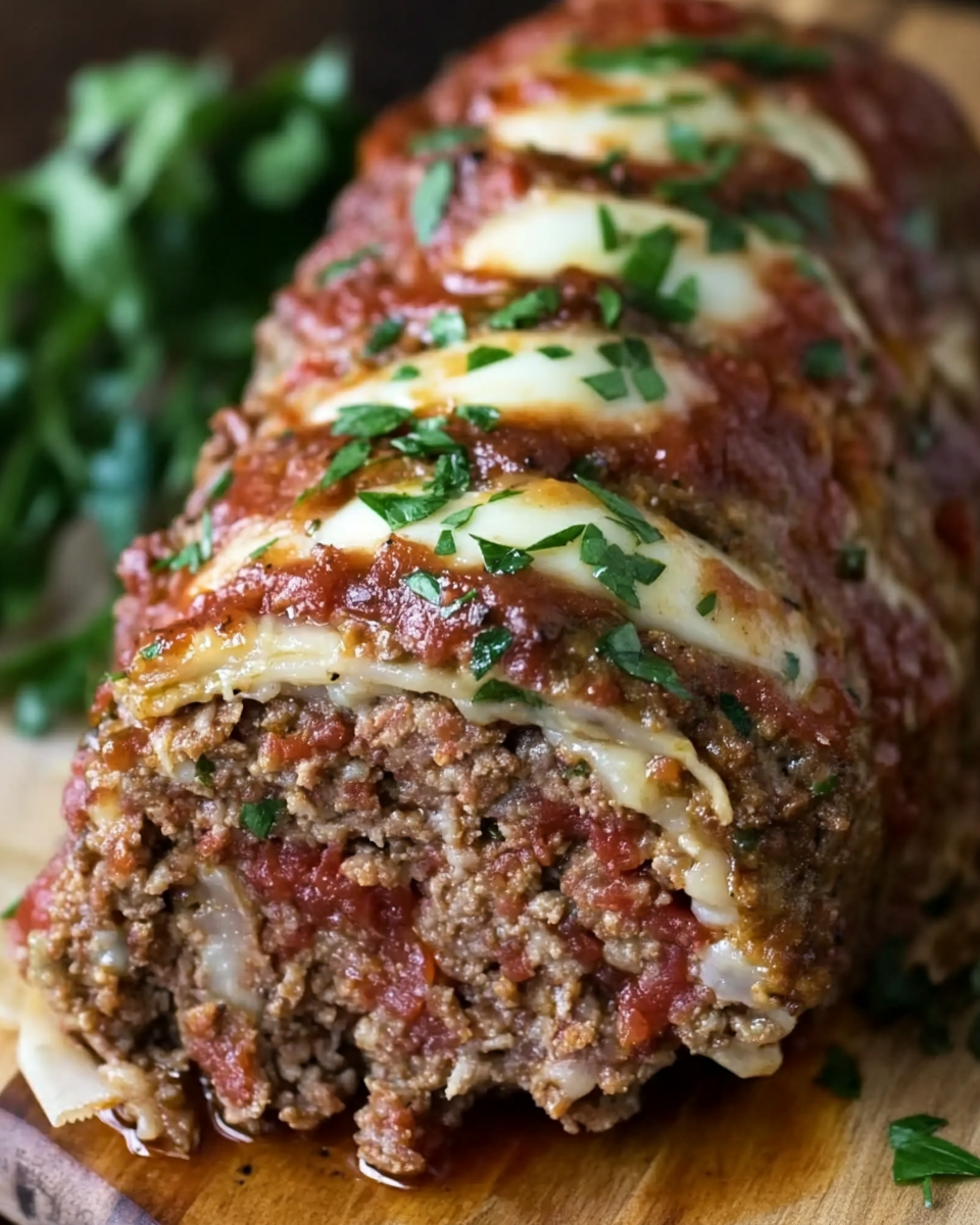 Stuffed Meatloaf Brasciole