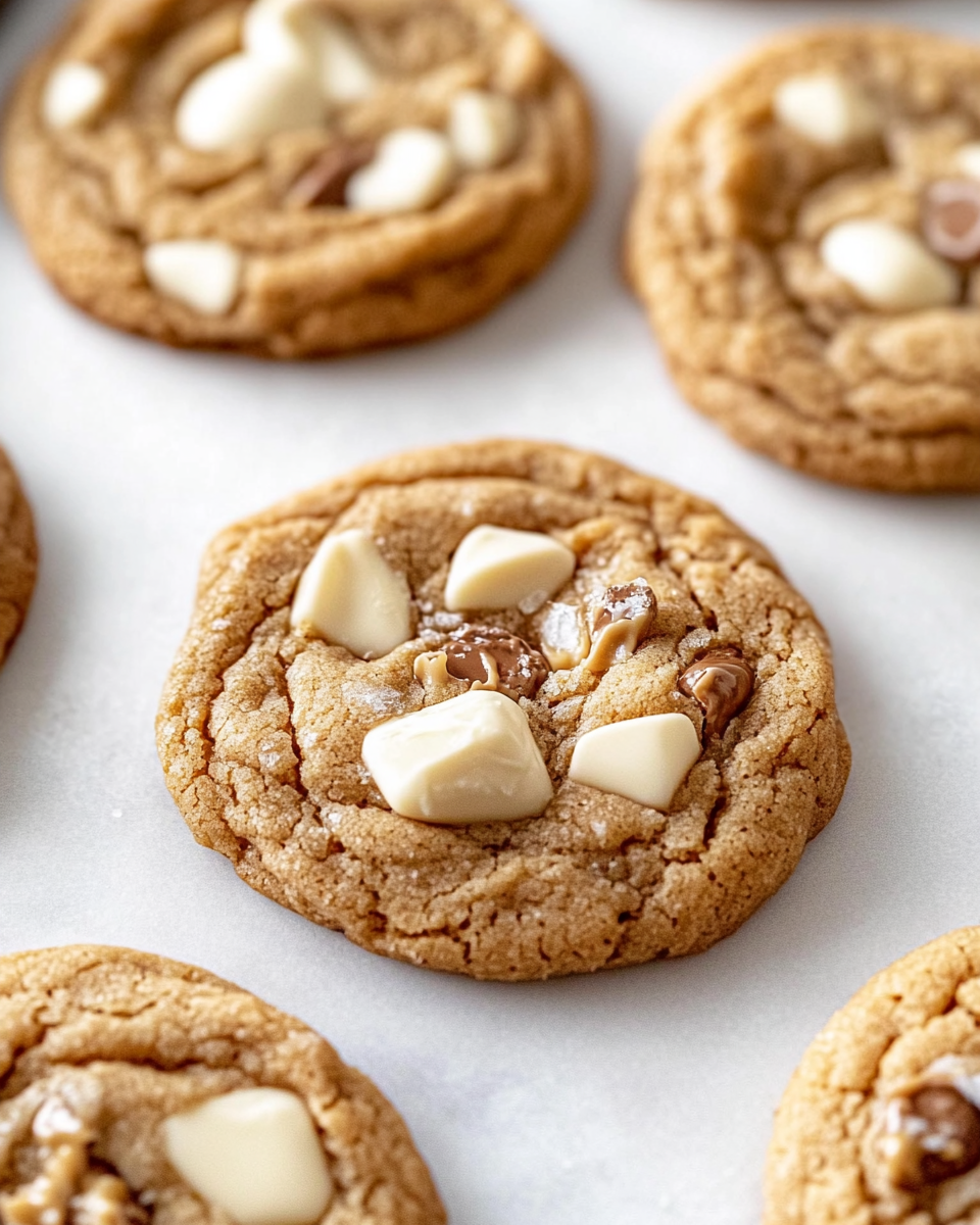 White Chocolate Biscoff Cookie Butter Cookies