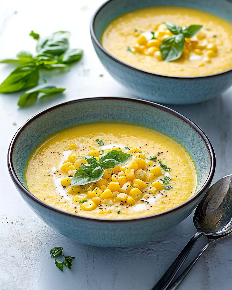 Chilled Sweet Corn Gazpacho